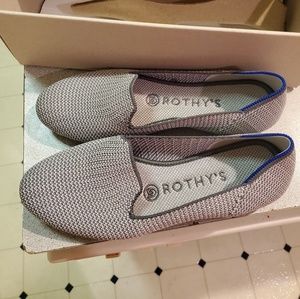 Rothys grey cloud triple stitch, limited edition